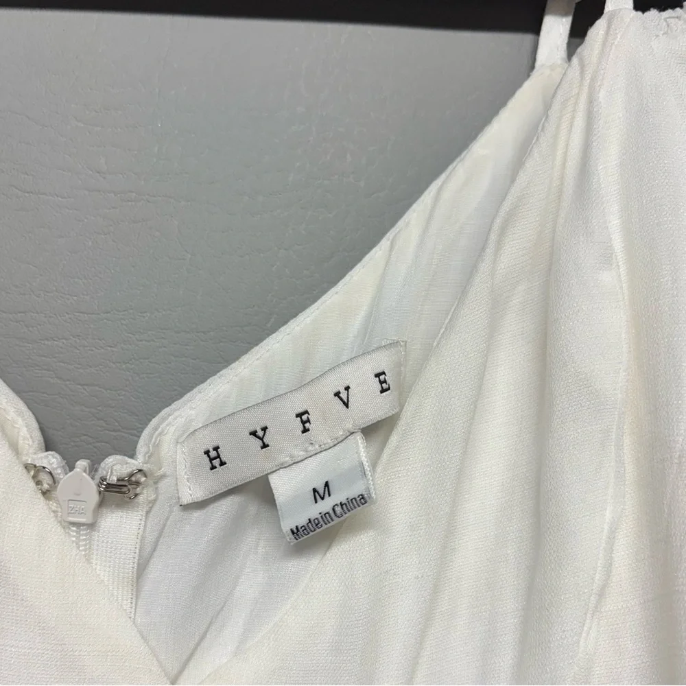 ✨HYFVE White Mini Dress Size M